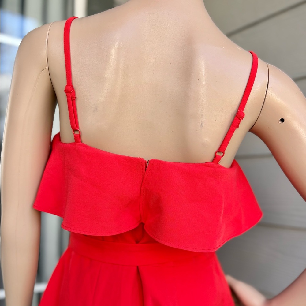 Thalia Sodi Red Jumpsuit - Picture 7 of 9